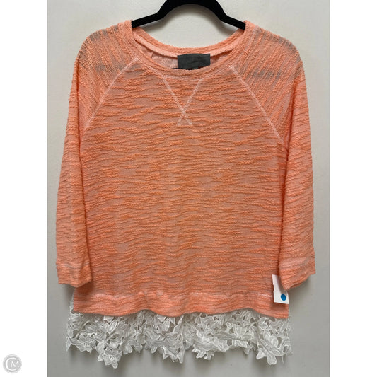 Sweater By Sunday In Brooklyn In Orange, Size: S