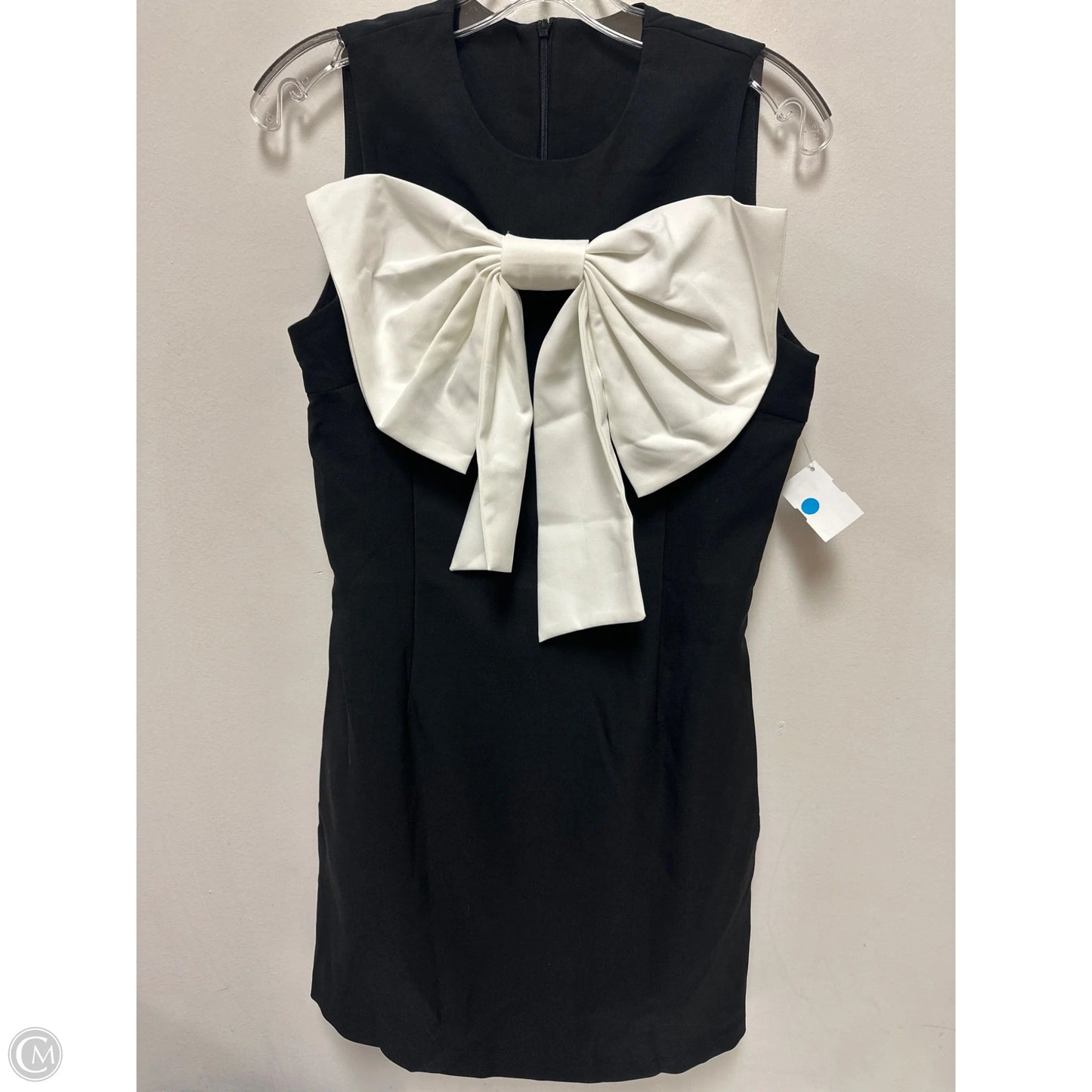 Dress Casual Midi By Clothes Mentor In Black & White, Size: M