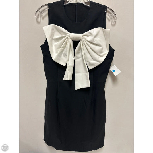 Dress Casual Midi By Clothes Mentor In Black & White, Size: M