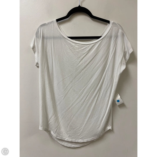 Top Short Sleeve By Venus In White, Size: Xs