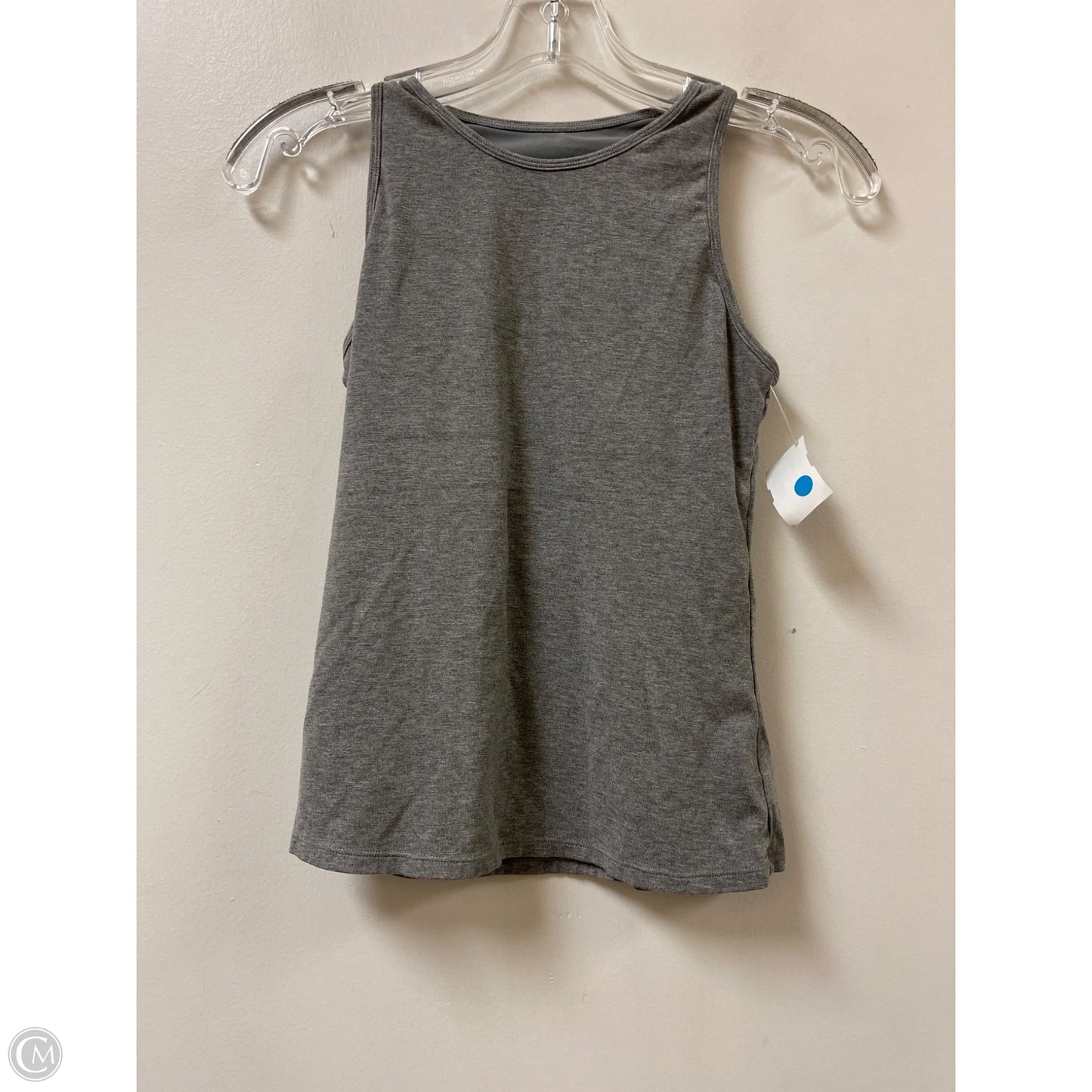 Athletic Tank Top By Clothes Mentor In Grey, Size: S