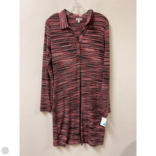 Dress Casual Maxi By Love Fire In Black & Red, Size: Xl