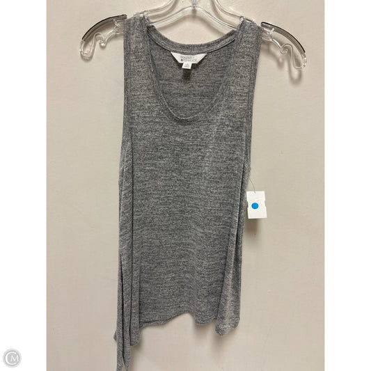 Top Sleeveless By Market & Spruce In Grey, Size: Sp