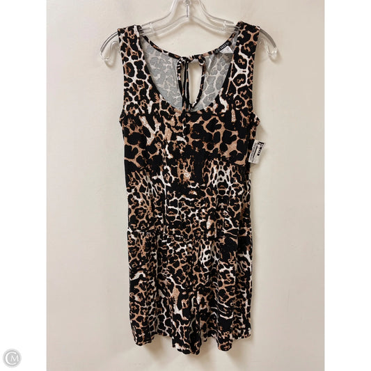 Romper By Venus In Animal Print, Size: S