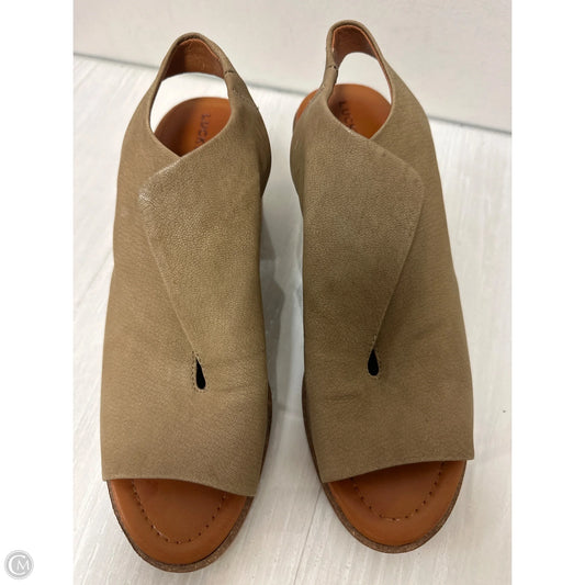 Shoes Heels Block By Lucky Brand In Green, Size: 7