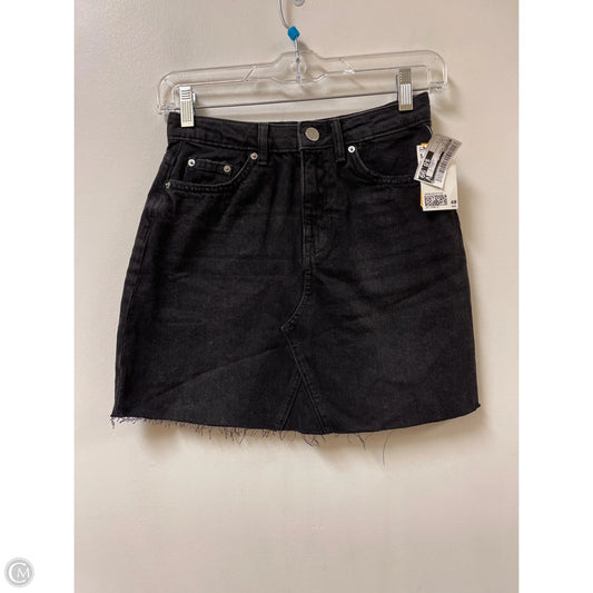 Skirt Midi By Divided In Black, Size: 2