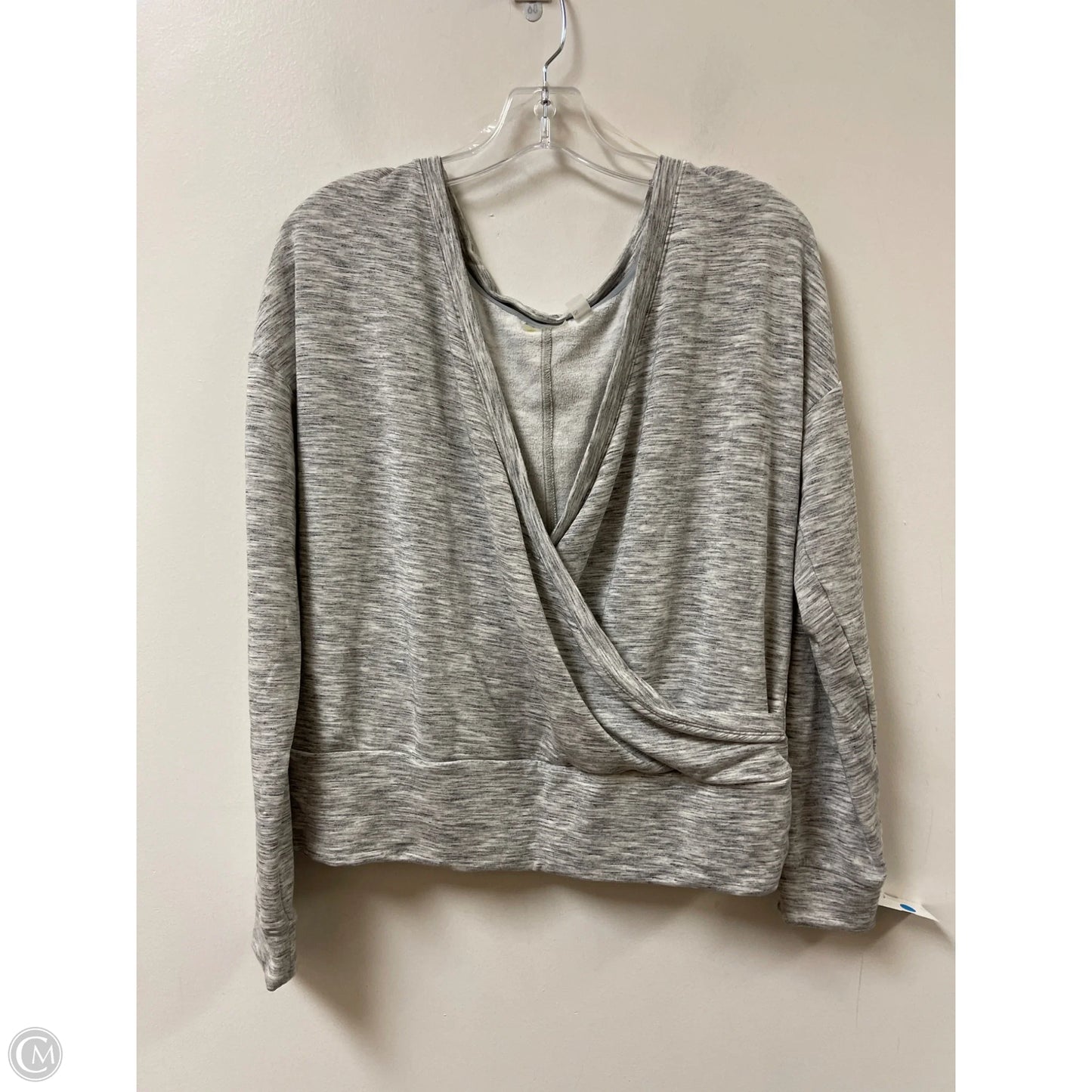 Athletic Sweatshirt Crewneck By Zella In Grey, Size: S