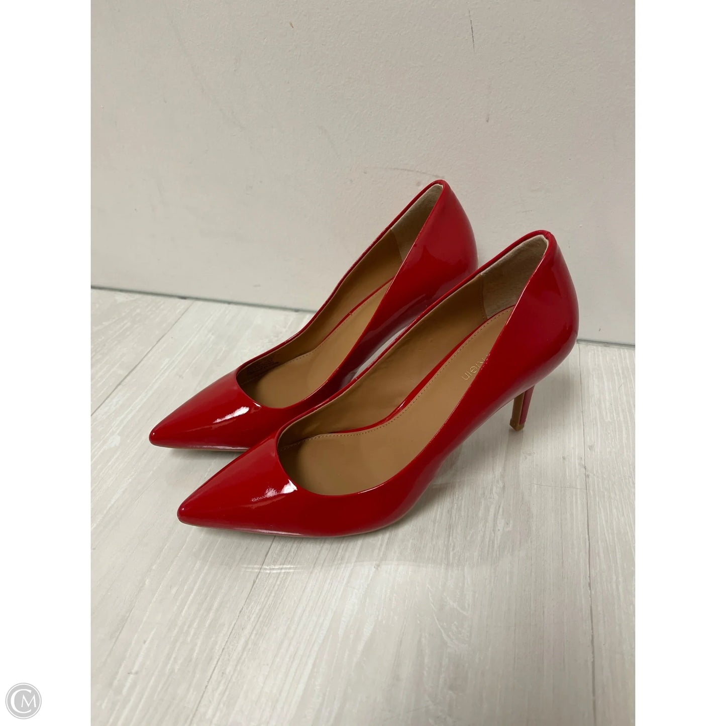 Shoes Heels Stiletto By Calvin Klein In Red, Size: 7