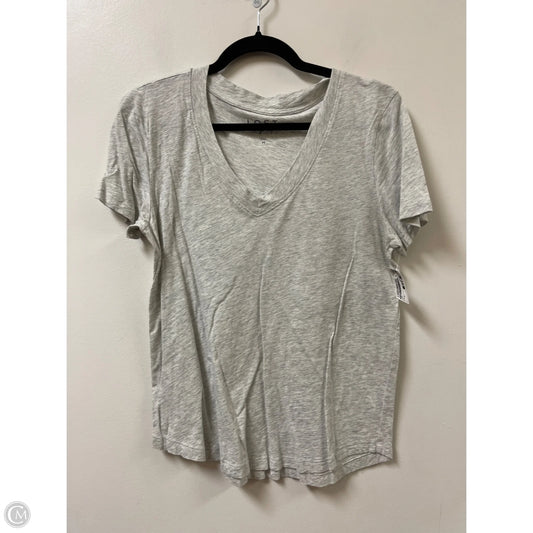 Top Sleeveless By Loft In Grey, Size: M