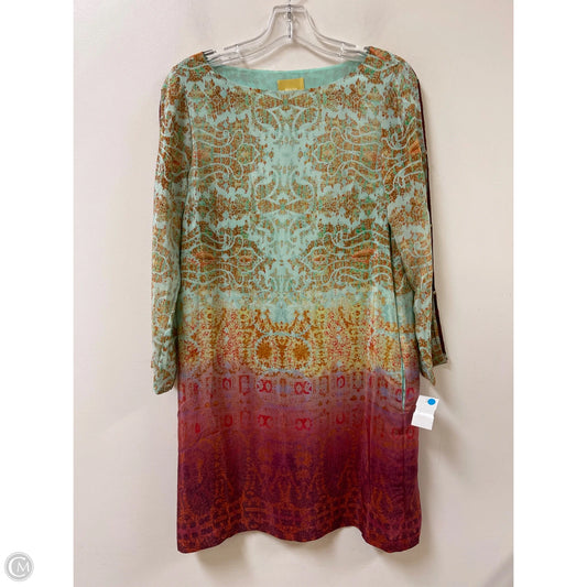 Dress Casual Midi By Maeve In Multi-colored, Size: Xs