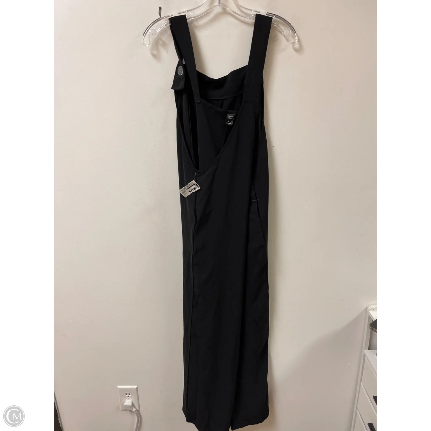 Jumpsuit By Emery Rose In Black, Size: Xl
