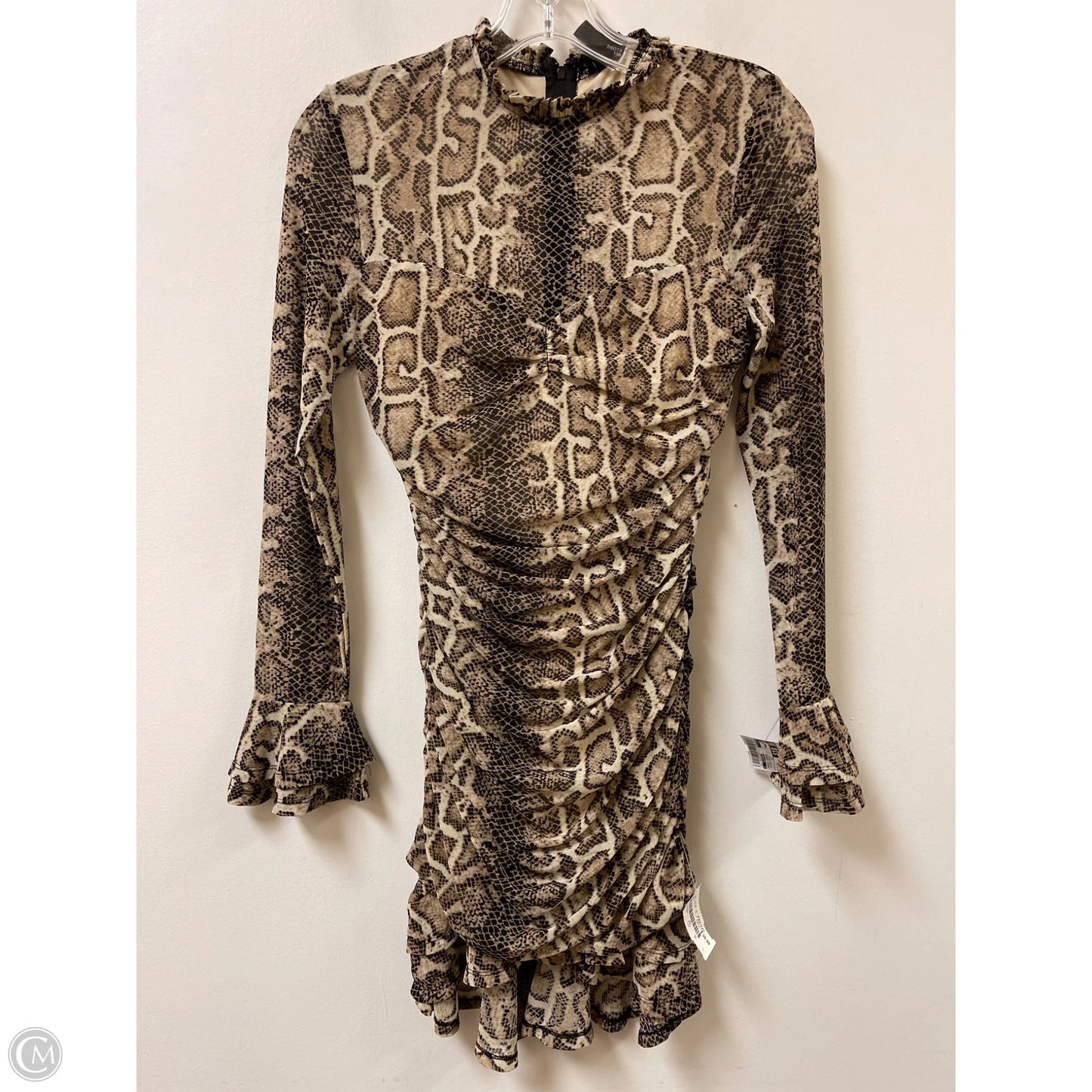 Dress Casual Short By Clothes Mentor In Animal Print, Size: S