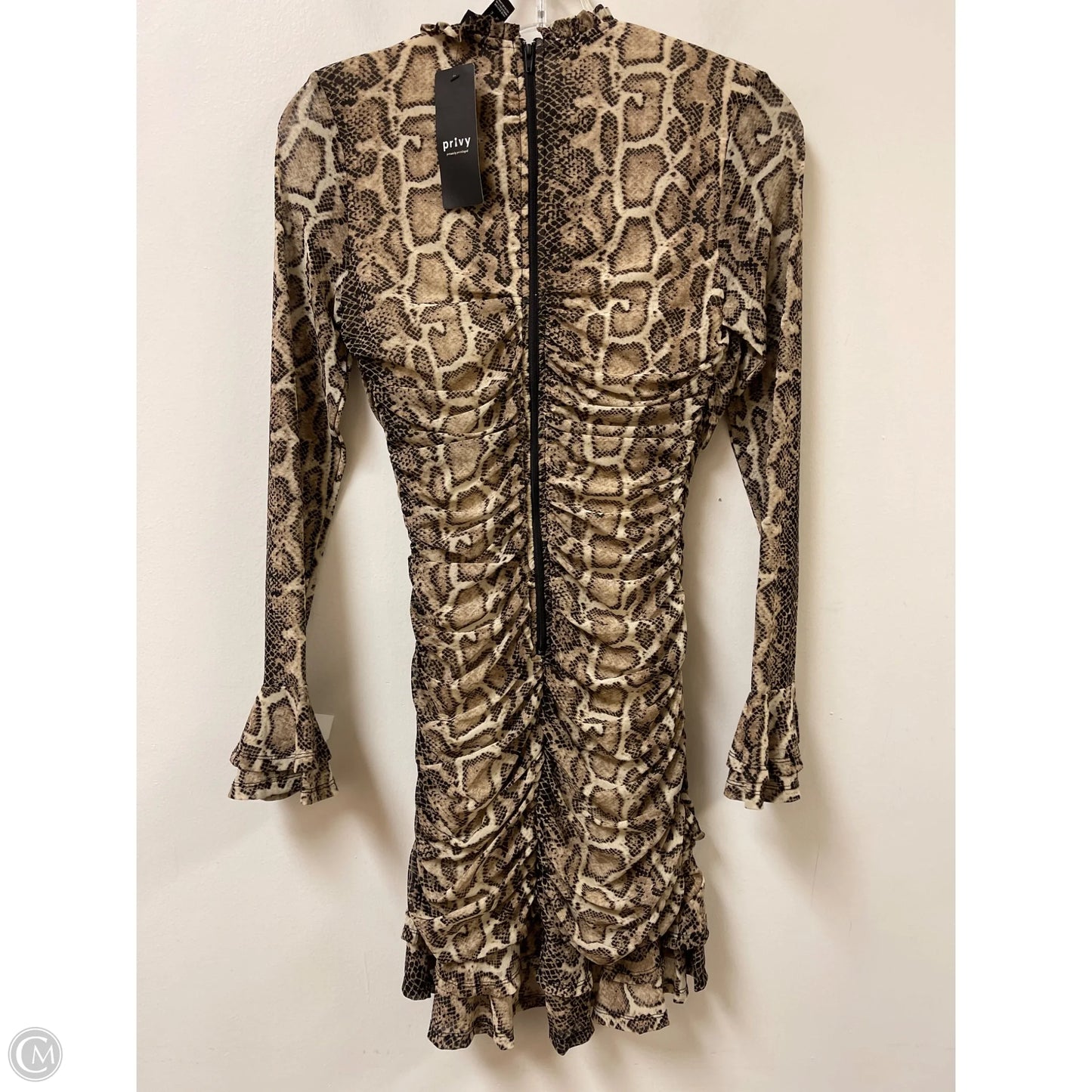 Dress Casual Short By Clothes Mentor In Animal Print, Size: S