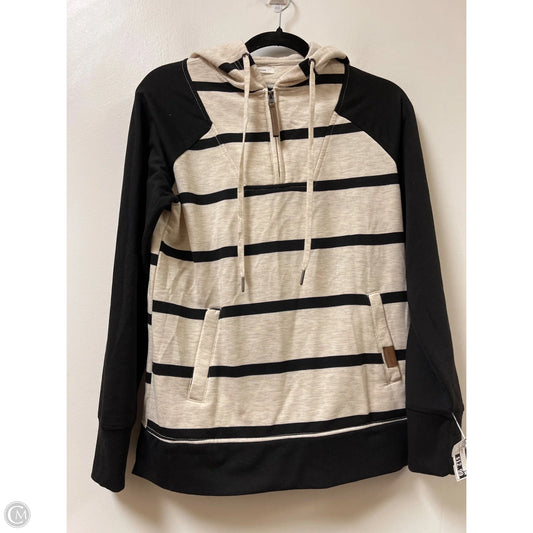 Sweater By Maurices In Black & Cream, Size: S