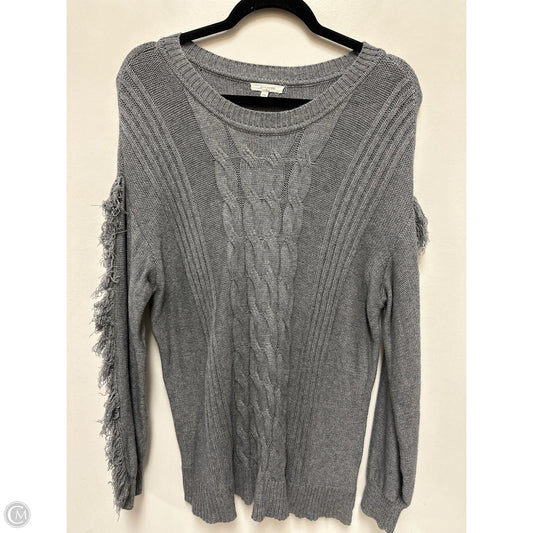 Sweater By Maurices In Grey, Size: Xl