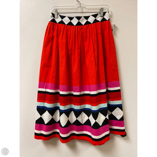 Skirt Designer By Kate Spade In Red, Size: 6