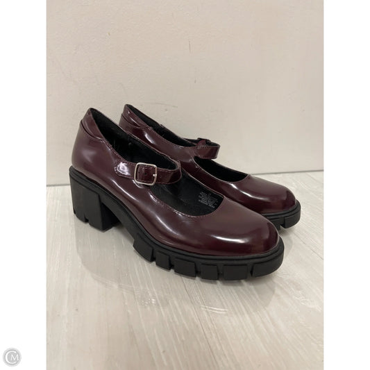 Shoes Heels Block By Old Navy In Purple, Size: 10