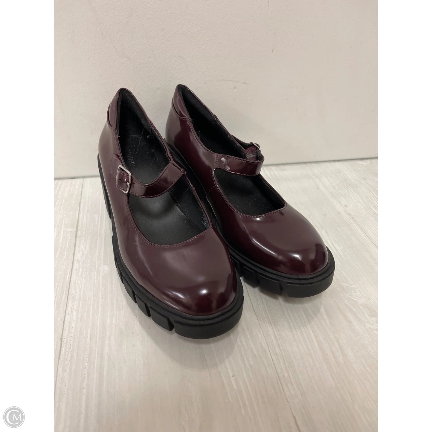 Shoes Heels Block By Old Navy In Purple, Size: 10