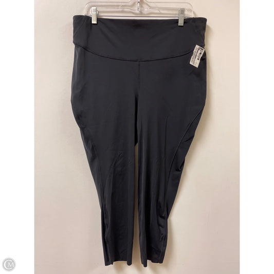 Athletic Leggings By Lululemon In Black, Size: 16