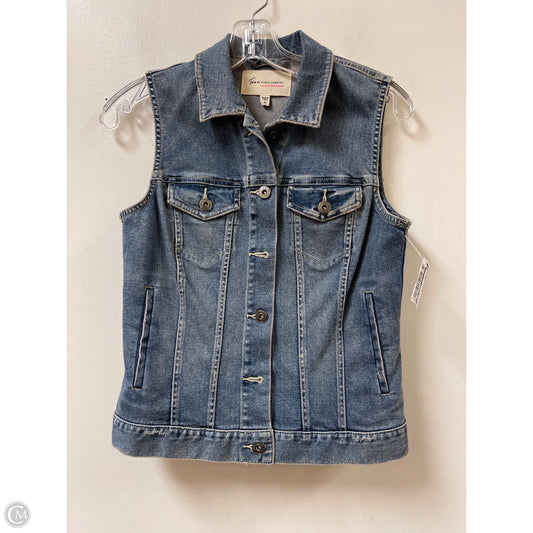 Vest Other By Vince Camuto In Blue Denim, Size: Xs
