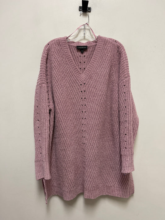 Sweater By Lane Bryant In Pink, Size: 2x