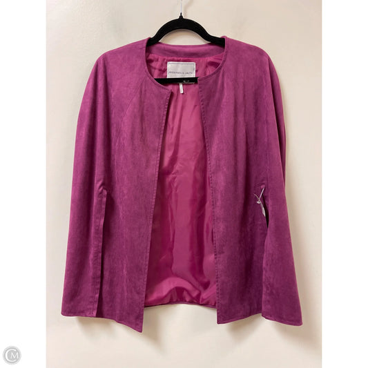 Shawl By Anthropologie In Purple, Size: Osfm