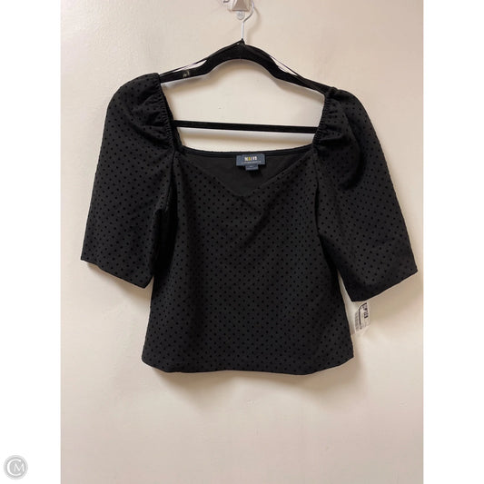 Top Short Sleeve By Maeve In Black, Size: S