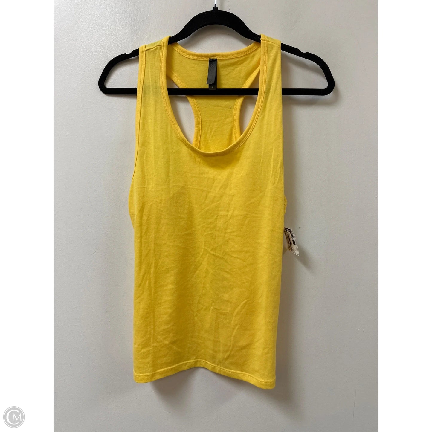 Top Sleeveless By Studio In Yellow, Size: S