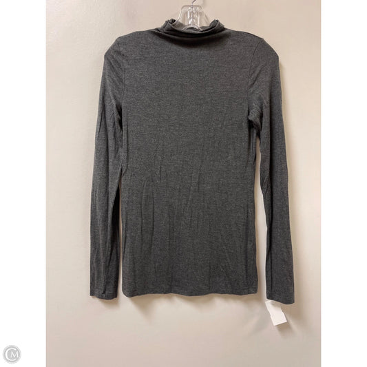 Top Long Sleeve By 14th And Union In Grey, Size: S