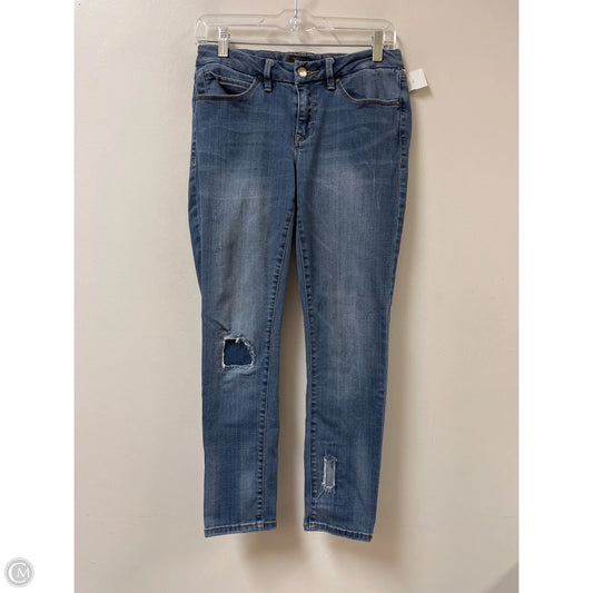Jeans Skinny By Limited In Blue Denim, Size: 6