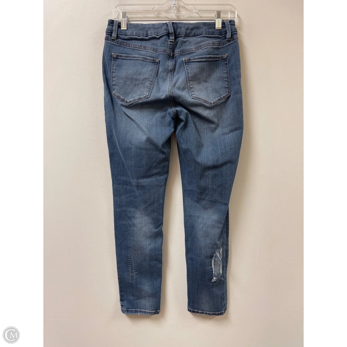 Jeans Skinny By Limited In Blue Denim, Size: 6
