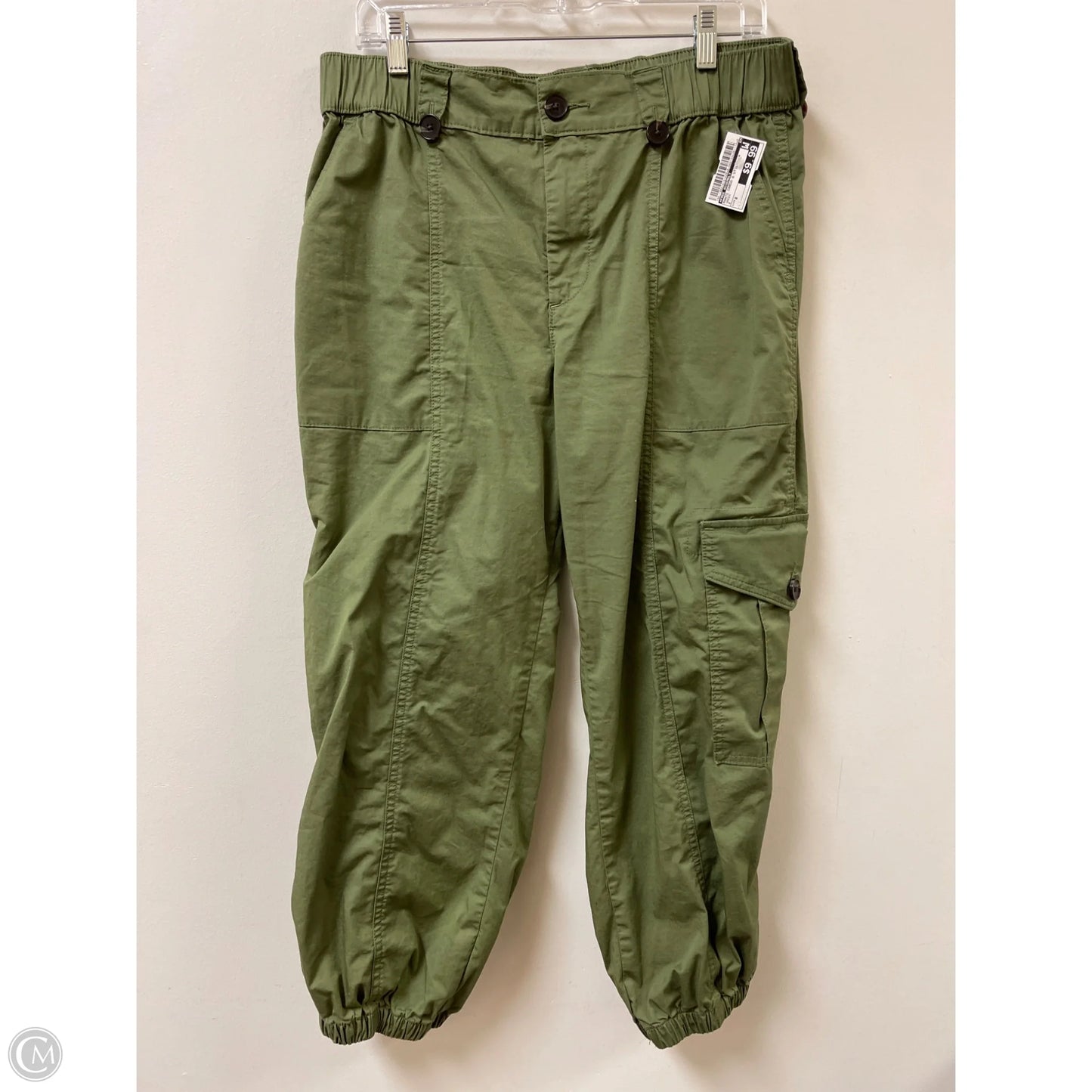 Pants Cargo & Utility By Free Assembly In Green, Size: 8