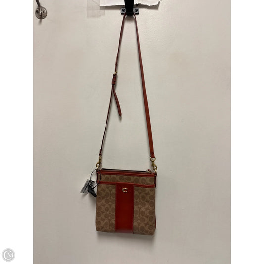 Crossbody Designer By Coach, Size: Medium