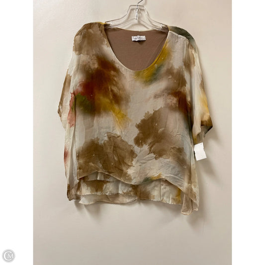 Top Short Sleeve By Clothes Mentor In Multi-colored, Size: S