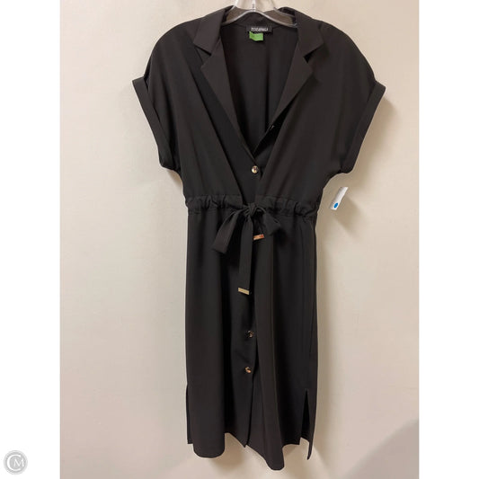 Dress Casual Midi By Roz And Ali In Black, Size: S