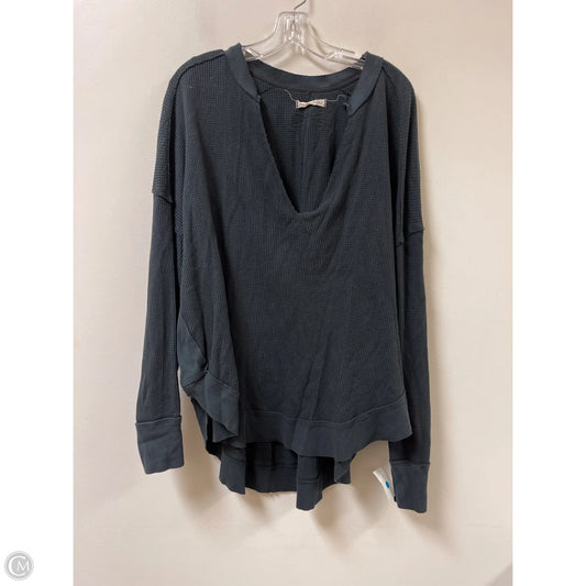 Top Long Sleeve By We The Free In Black, Size: Xl