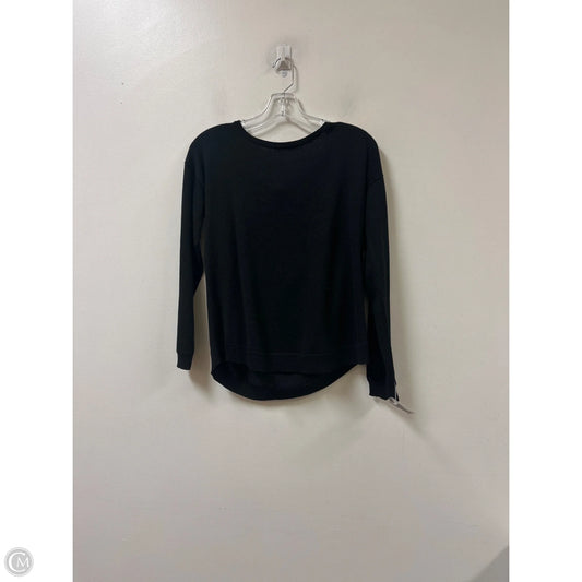 Top Long Sleeve By Cable And Gauge In Black, Size: S