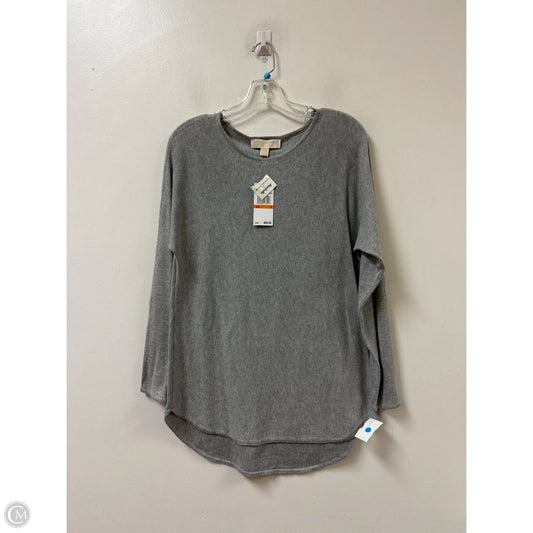 Top Long Sleeve By Michael By Michael Kors In Grey, Size: S