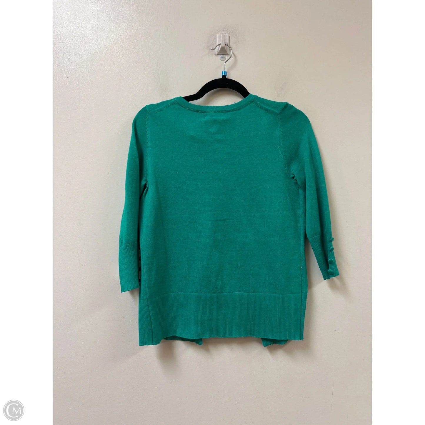 Cardigan By Grace In Green, Size: Xs