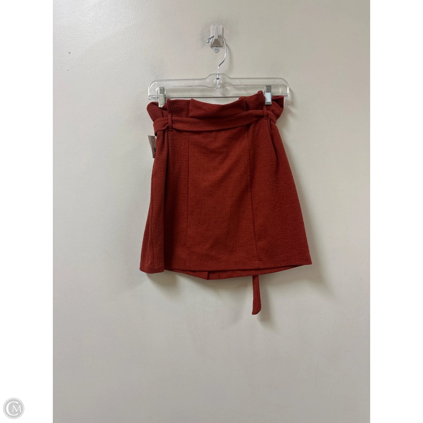 Skirt Midi By Primark In Orange, Size: 6