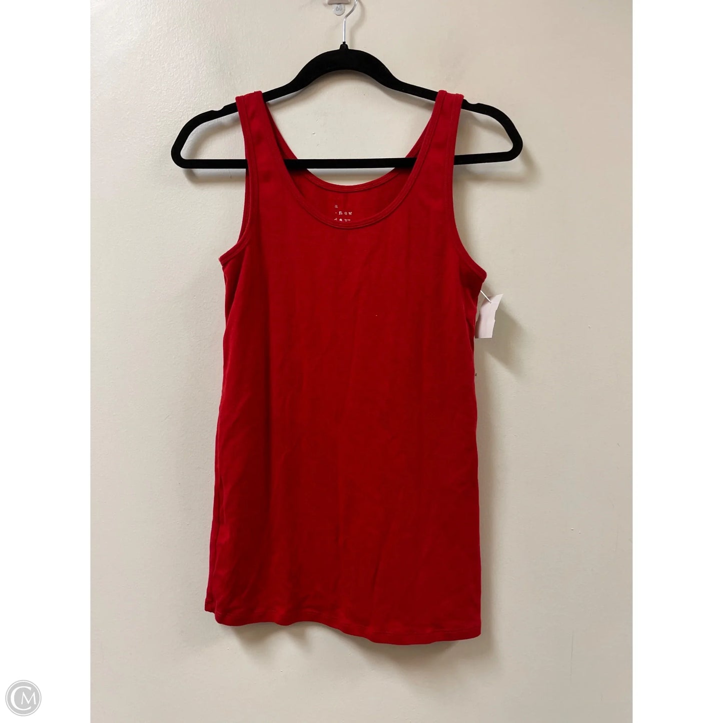 Top Sleeveless By A New Day In Red, Size: Xl