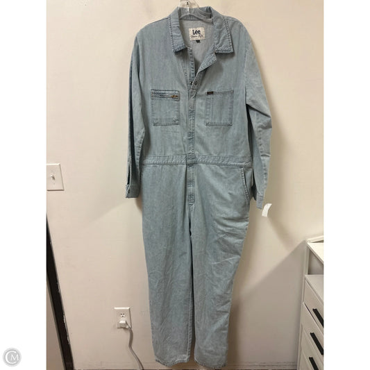 Jumpsuit By Lee In Blue Denim, Size: Xl