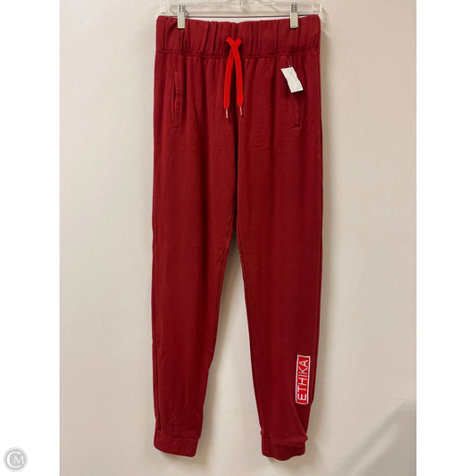 Athletic Pants By Clothes Mentor In Red, Size: M
