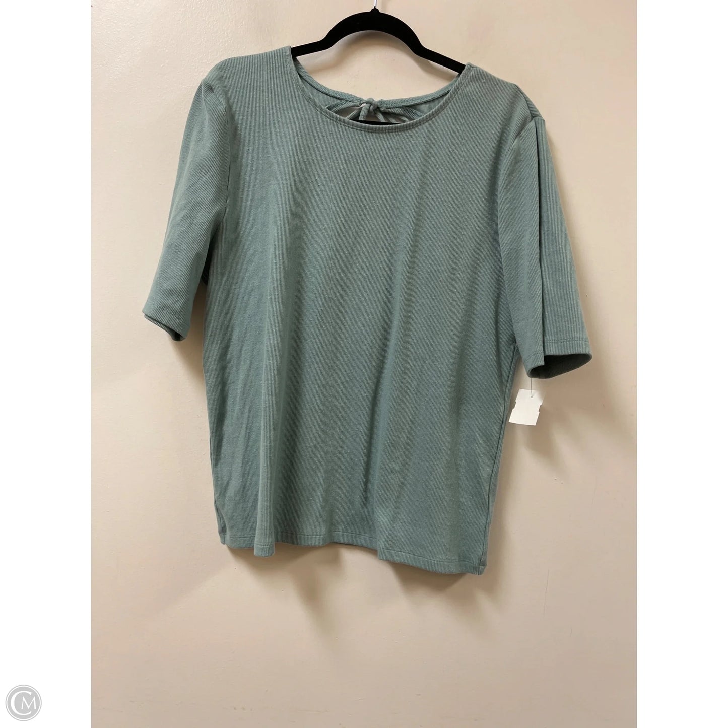 Top Short Sleeve By Gap In Green, Size: 1x