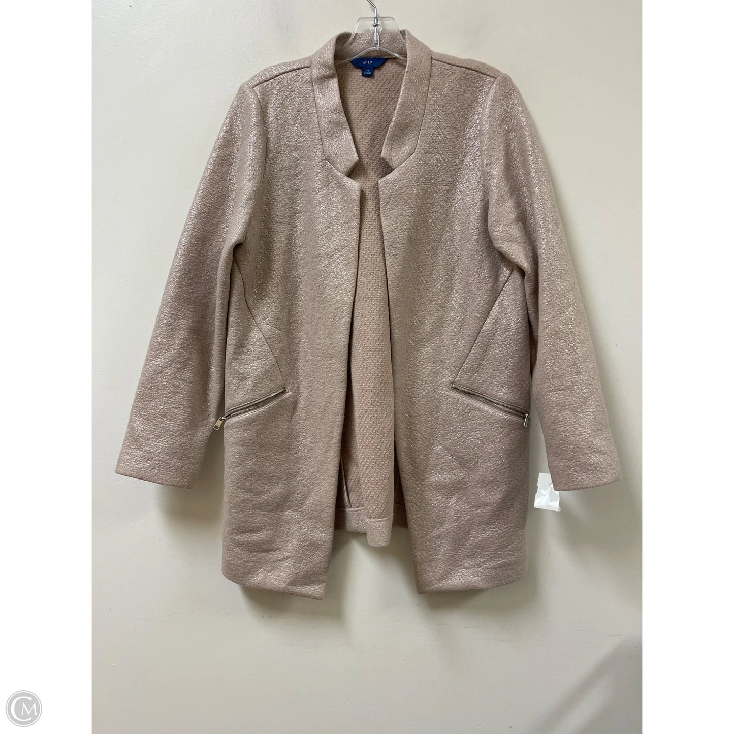 Blazer By Apt 9 In Pink, Size: M