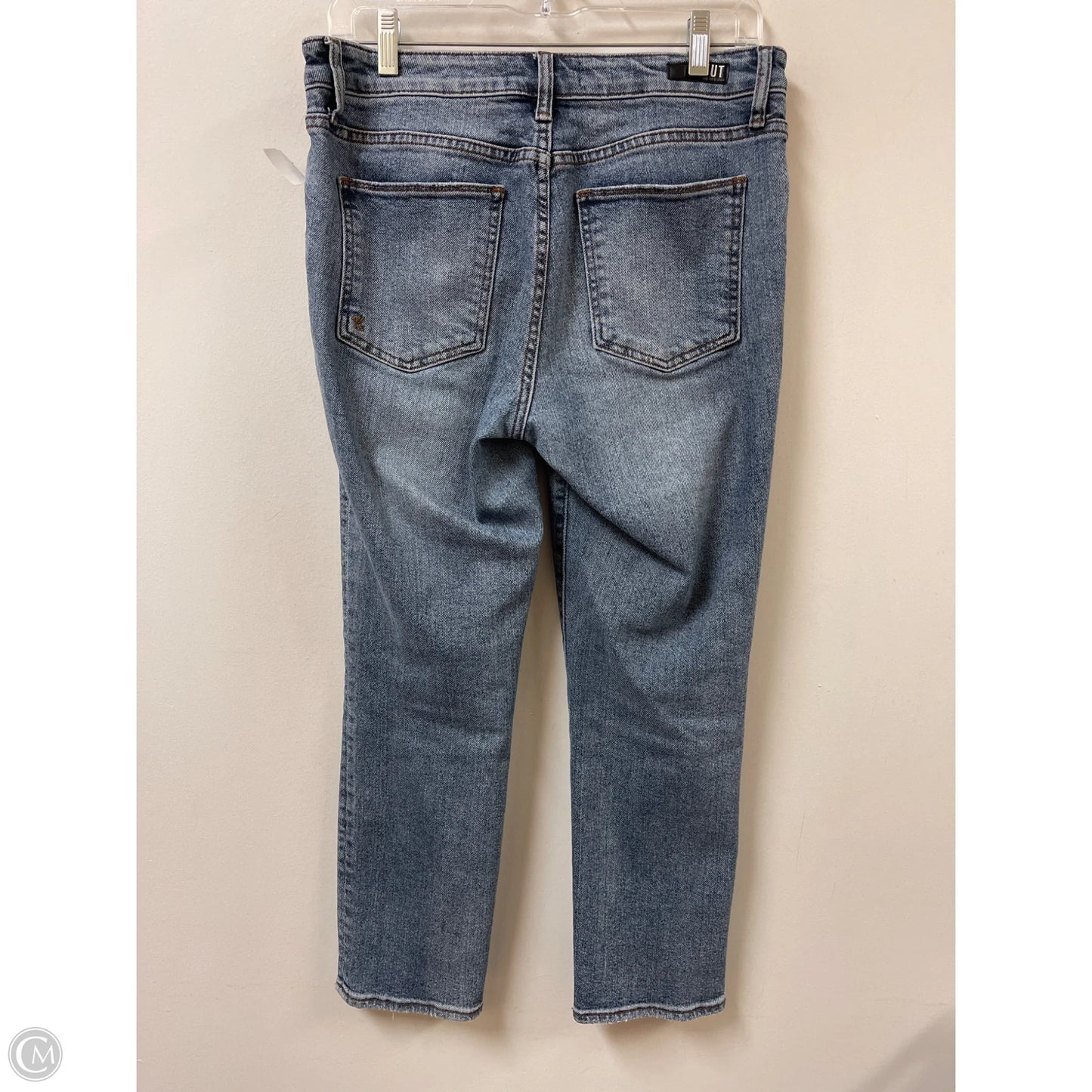 Jeans Straight By Kut In Blue Denim, Size: 6