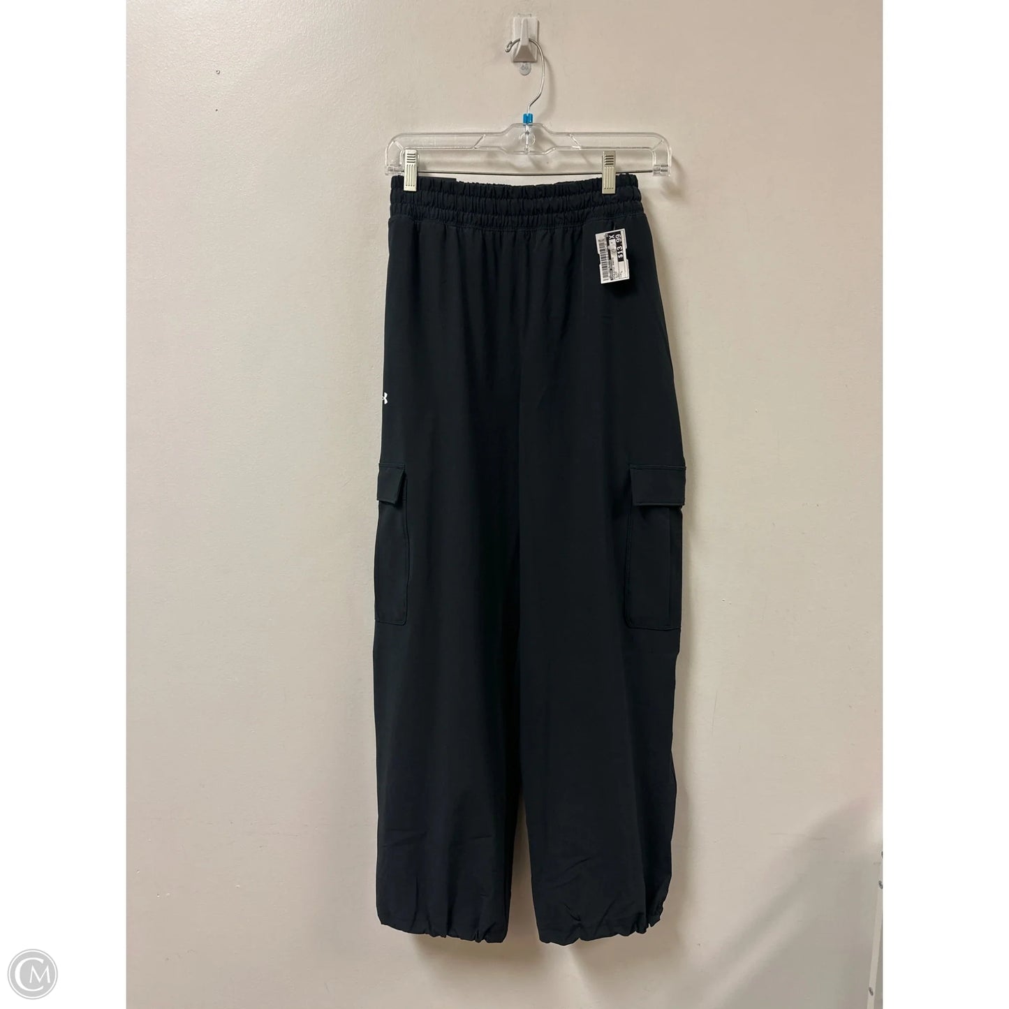 Athletic Pants By Under Armour In Black, Size: L