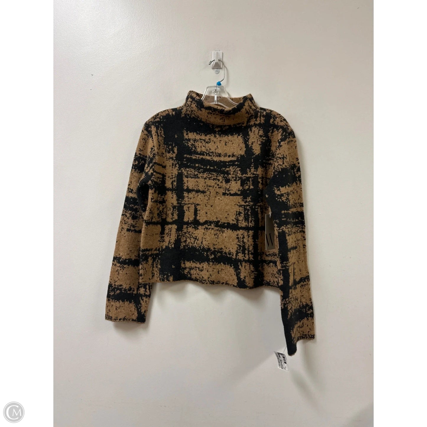 Sweater By Worthington In Black & Brown, Size: Xs