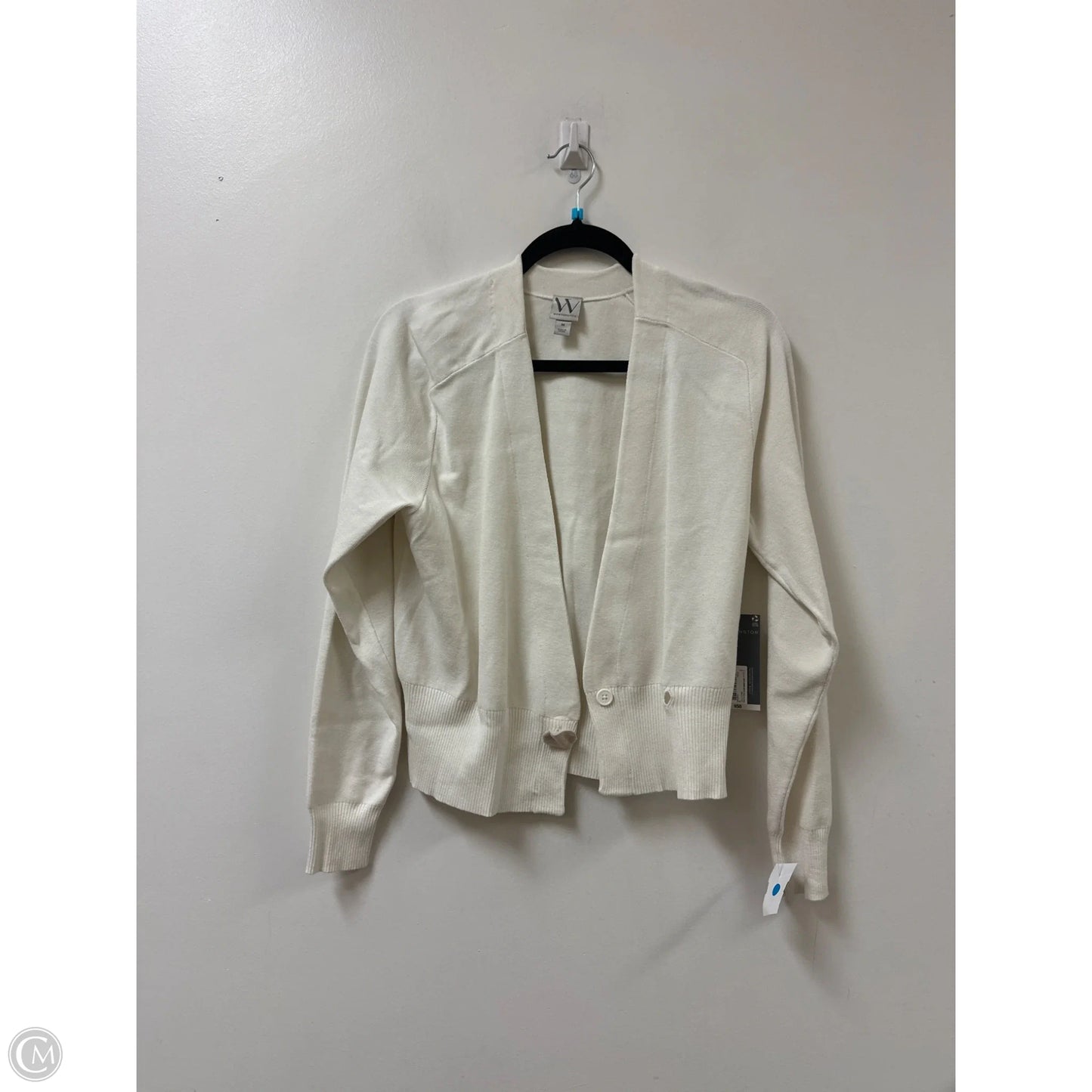 Cardigan By Worthington In White, Size: M