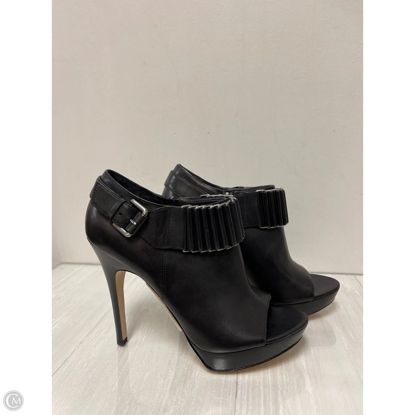 Shoes Heels Stiletto By Via Spiga In Black, Size: 8.5